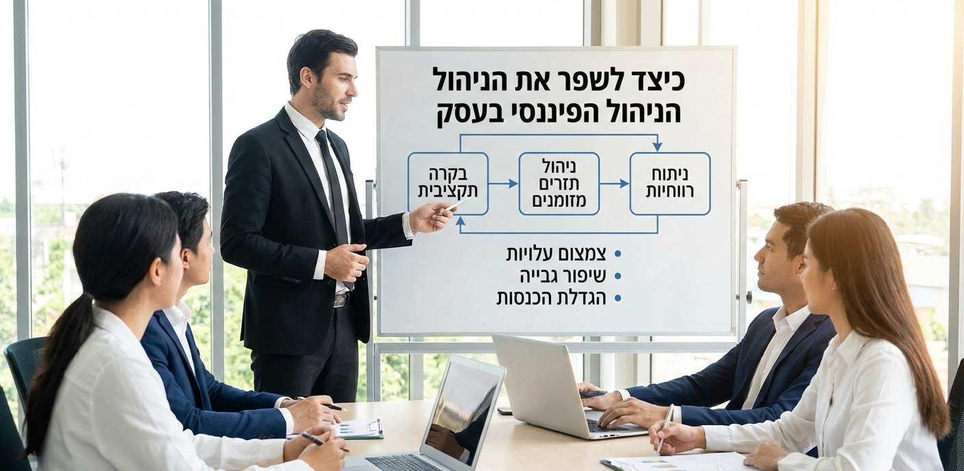 כיצד לשפר את הניהול הפיננסי בעסק